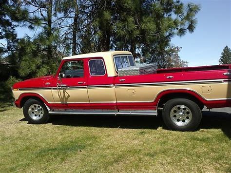 Buy Used 1977 Ford F250 Ranger Supercab In Spokane Washington United