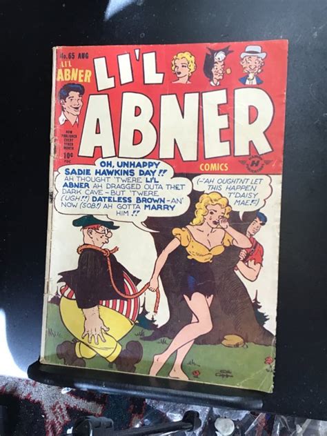 Al Capps Lil Abner Comics 65 1948daisy May Sadie Hawkins Day