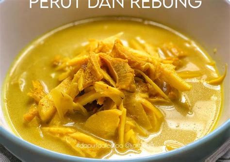 Resipi Masak Lemak Cili Api Rebung Dan Perut Oleh Kakak Faa Cookpad