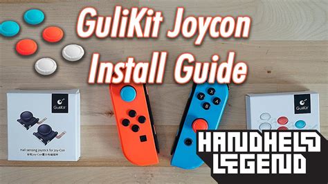 Gulikit Hall Effect Joysticks Install Guide Youtube