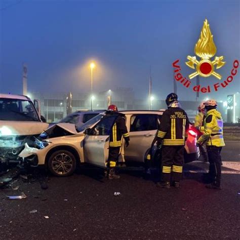 LODI Ennesimo Schianto Sulla Via Emilia Quattro Feriti A San Grato