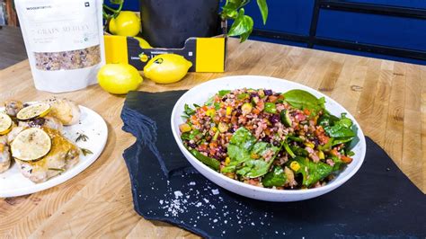 Recipe 7 Colour Grain Salad Ww Youtube