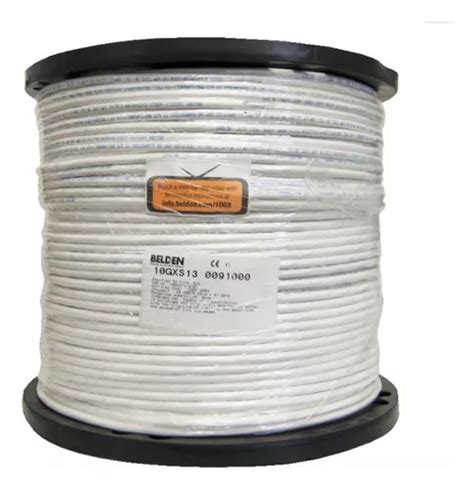 Bobina De Cable 305 Mts Utp Cat6a Cobre Belden