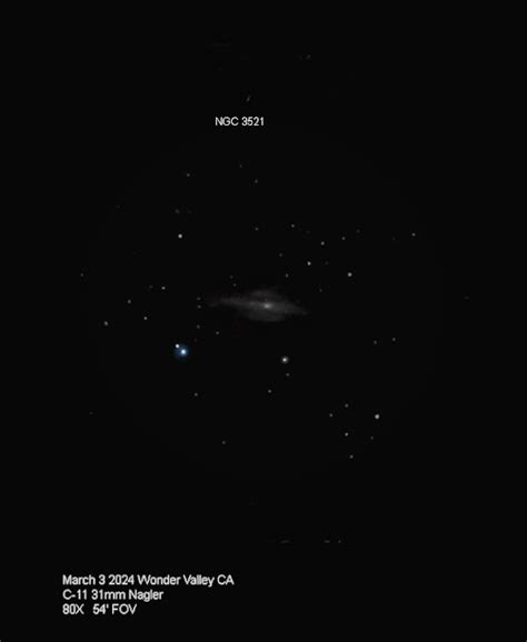 NGC 3521 - Sketching - Cloudy Nights