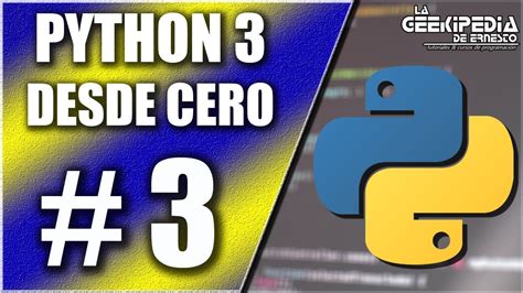 Curso Python 3 Desde Cero 3 Variables En Python YouTube