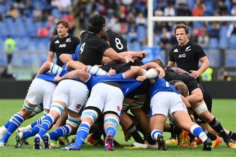 Rugby La Formazione Della Nuova Zelanda Per La Sfida Con L Italia Il