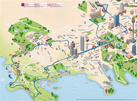 Bondi Map Bondi New South Wales The Australian Explorer