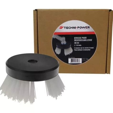 Brosse De D Sherbage En Nylon Techni Power Diam Tre Mm Pour