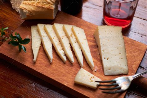 Spanish Manchego Cheese Tapas Stock Photo By Fotoimagen Photodune