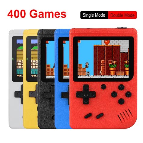 Mini Handheld Game Players 400 Em 1 Console De V Deo Retro Port Til