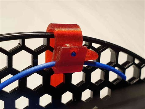 Awesome Filament Clip With Latch By Karza Download Free Stl Model