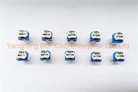 Blue And White Adjustable Resistor Rm K Ohm Integrated