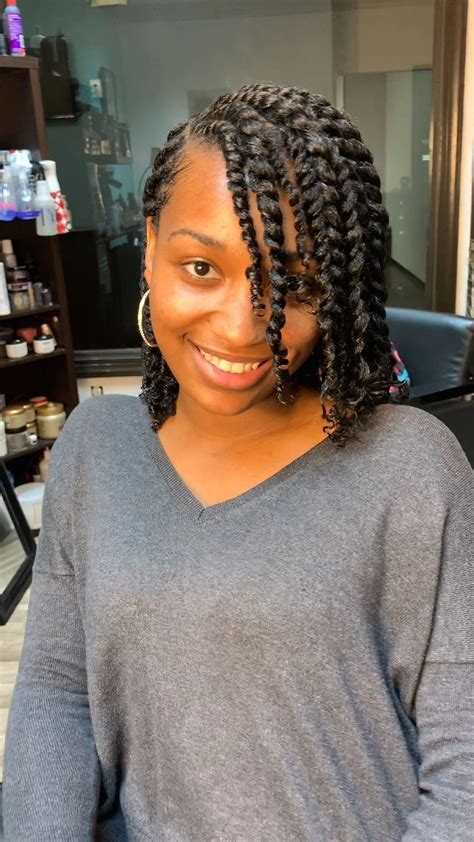 Beautiful Two Strand Twist Style 1000 In 2020 Flat Twist Hairstyles