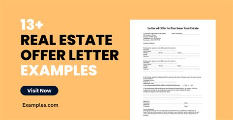 Property Offer Letter Template Infoupdate Org