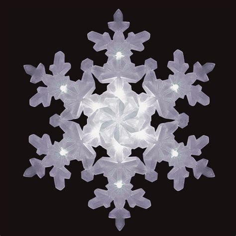 LED Snowflake Holiday Decoration - Battery Operated