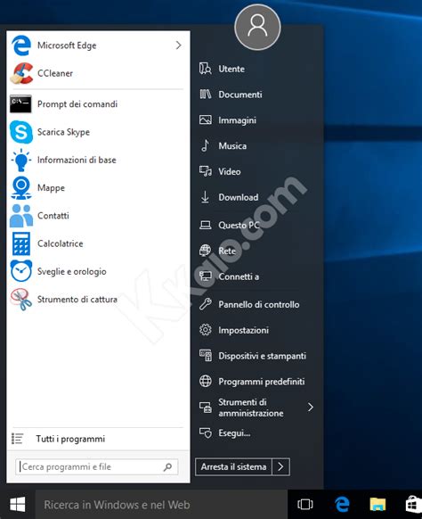 StartIsBack, utilizzare il menù start di Windows 7 in Windows 10