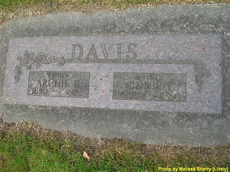 Archie Bryant Davis 1890 1982 Find A Grave Memorial