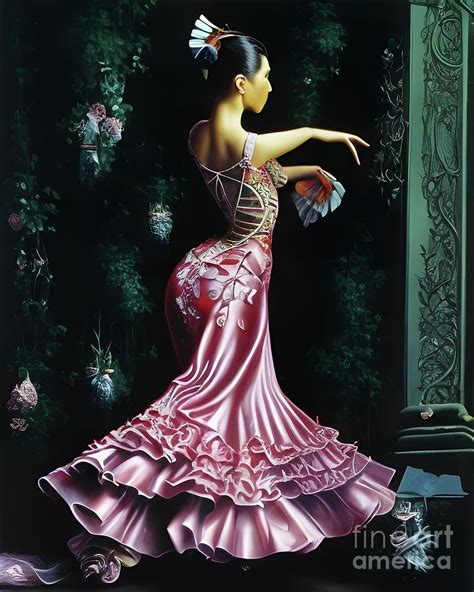 Flamenco Dancer 25 Digital Art By Mary Machare Fine Art America