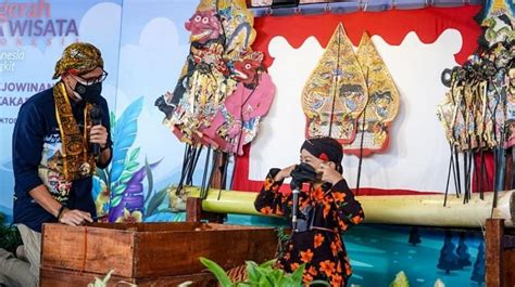 Sandiaga Uno Melestarikan Budaya Dan Peningkatan Kreativitas Membuka