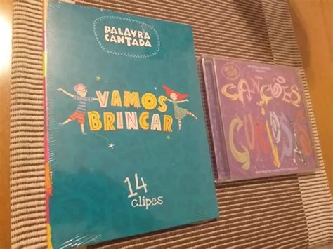 Palavra Cantada Dvd Vamos Brincar Cd Canções Curiosas