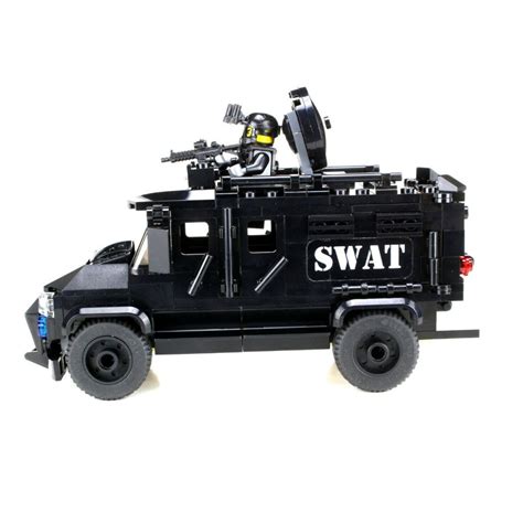 Battle Brick Mô Hình Lắp Ráp Lego Police Swat Armored Truck Lgbb11