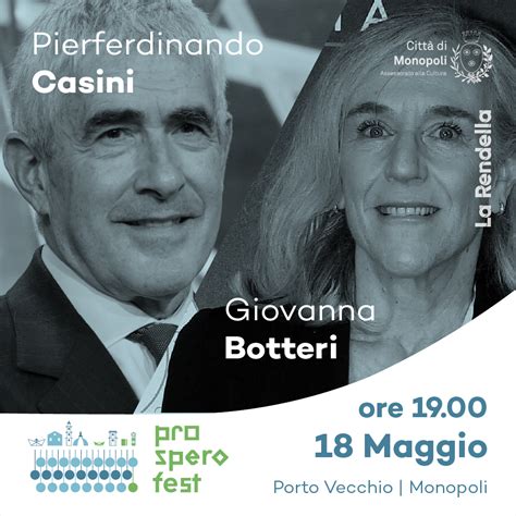 Pf Pierferdinando Casini E Giovanna Botteri La Rendella