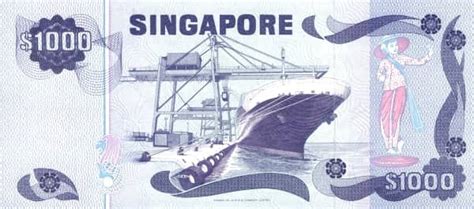 Billete 1000 Dollars Singapur Foronum