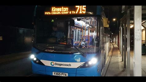 Here Is The New Livery Stagecoach Bus 37408 On The Number 715 In