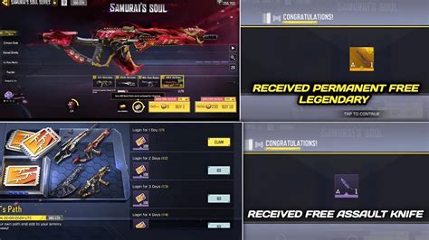 How To Unlock Free Legendary Assault Knife In Samurai S Soul Series