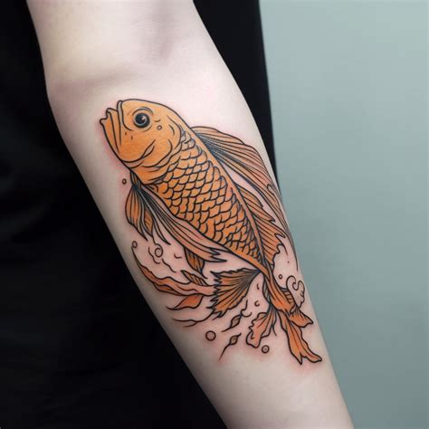 Goldfish Tattoo Ideas Tattooclue