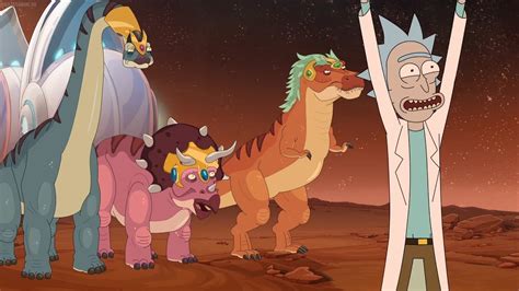 Rick Rescues Dinosaur Rick And Morty Season 6 Episode 6 YouTube