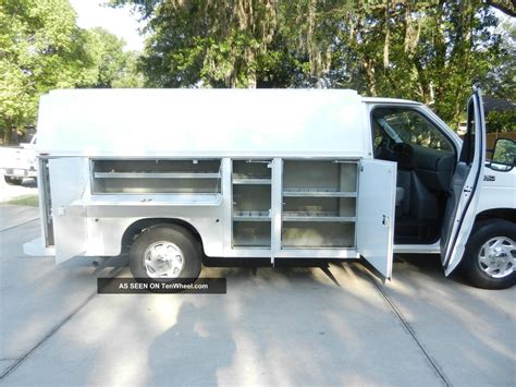 2004 Ford E 350 Kuv Knapheide Cutaway Service Utility Truck