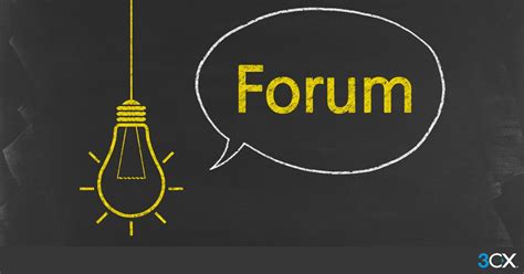 Por que você deve se registrar no Fórum 3CX