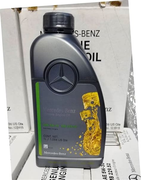 Mercedes Benz Genuine 5l Engine Oil Sae 5w 30 Mb 56 Off