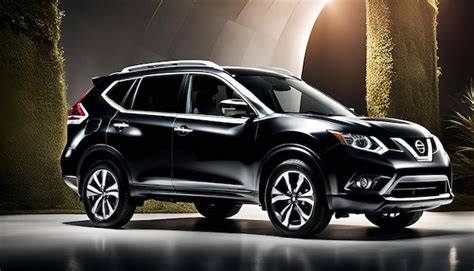 Black Nissan Rogue Hybrid | Premium AI-generated image