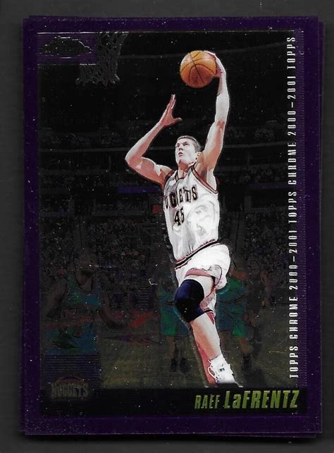 2000 01 Topps Chrome 65 Raef LaFrentz Denver Nuggets EBay