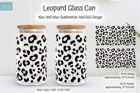 Digital Drawing And Illustration Cheetah Glass Coffee Svg Libbey 16 Oz