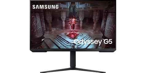 Upgrade your setup with Samsung's Odyssey G5 32-inch 1440p 165Hz monitor at $200