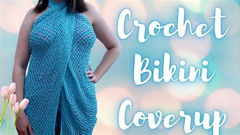 DIY How To Crochet Sexy Easy Bikini Cover Up Beginners Friendly YouTube