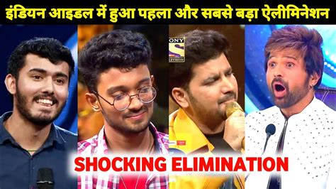 Shocking Elimination Of Indian Idol Season Rishi Singh Indian