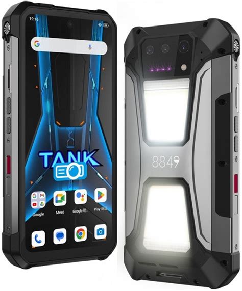 Etoren Unlocked Unihertz Tank 2 Pro Rugged Phone Dual Sim 512GB