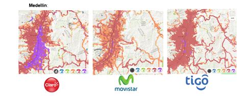 Estos Son Los Mapas De Cobertura 5g En Colombia De Claro Movistar Y