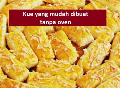 resep kue  mudah dibuat  oven
