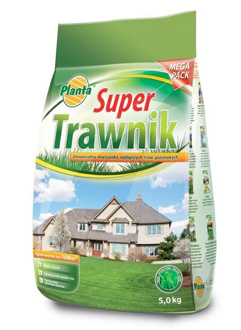 Nasiona Traw SUPER TRAWNIK Planta 5kg 5907811482870 Cena Opinie