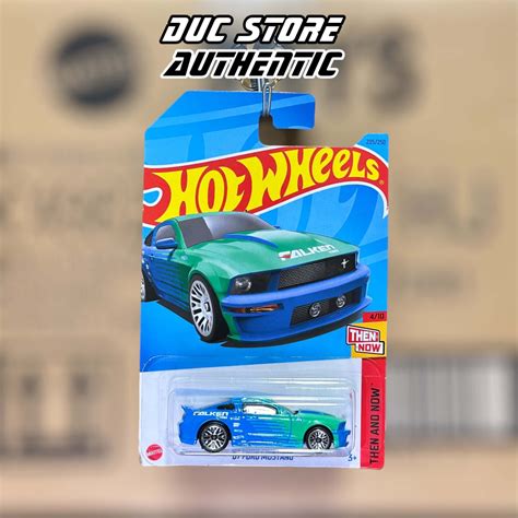 Hkj Hot Wheels Falken Ford Mustang 藍色模型車 蝦皮購物