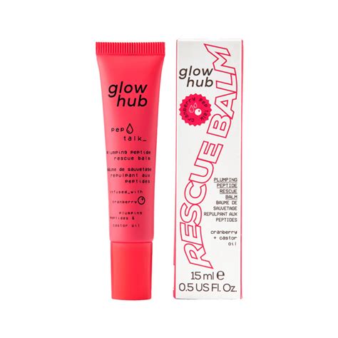 Glow Hub Balzam Za Ustnice Pep Talk Plumping Peptide Rescue Balm