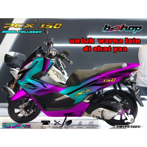 Jual Decal Stiker Pcx 150 Fullbody Variasi Terbaru 2023 Bebas Custom