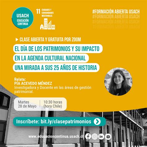 El Día De Los Patrimonios Y Su Impacto En La Agenda Cultural Nacional