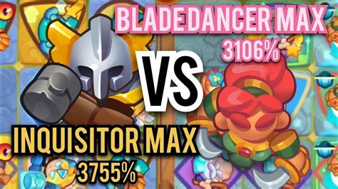 Rush Royale โหมด PvP Inquisitor MAX vs Blade Dancer MAX เกมตงๆ ของ