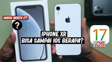 Xr Sampai Ios Berapa Iphone Xr Di Youtube